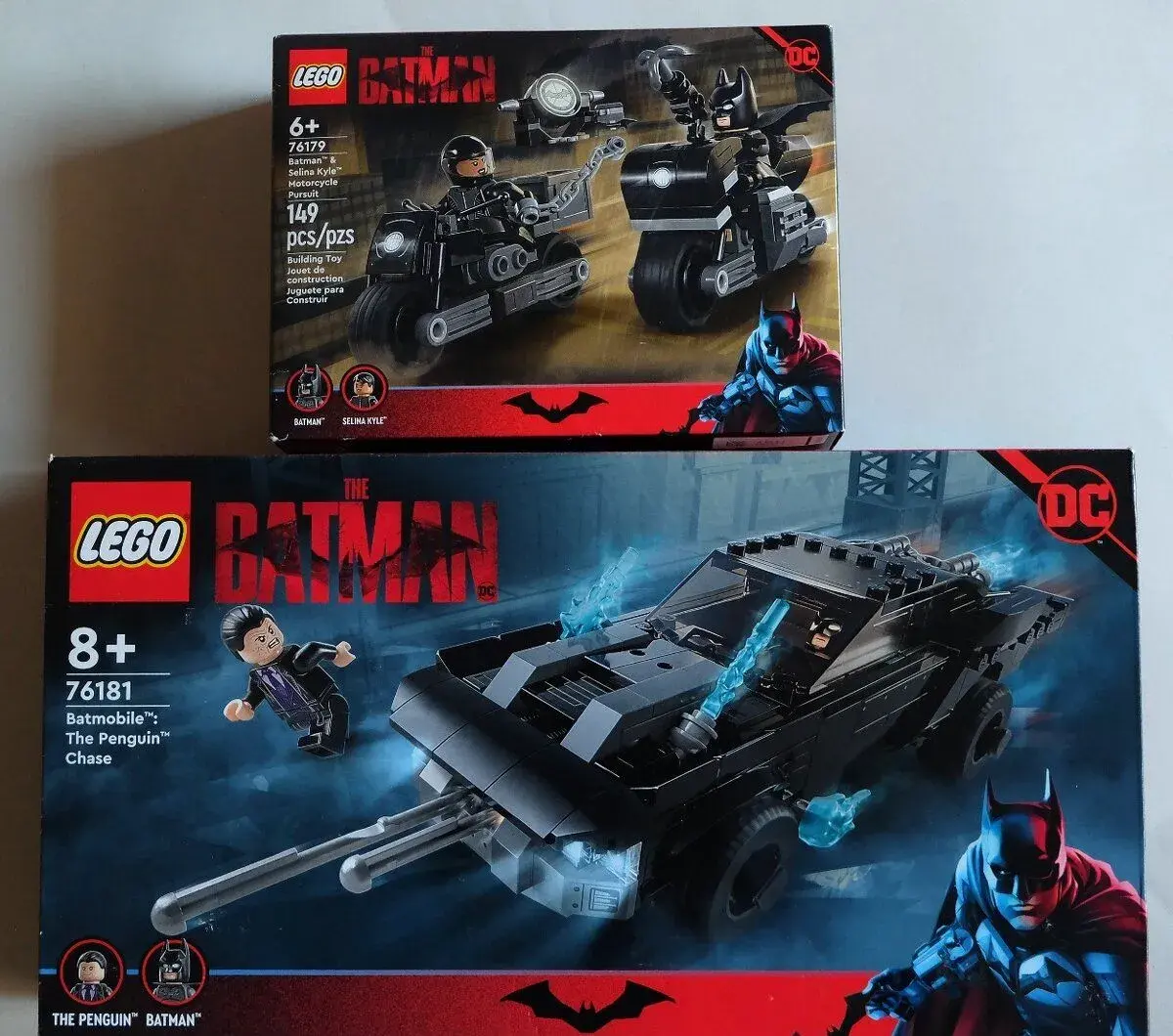 LEGO Batman 76181 Batmobil a 76179 Honička na motorce