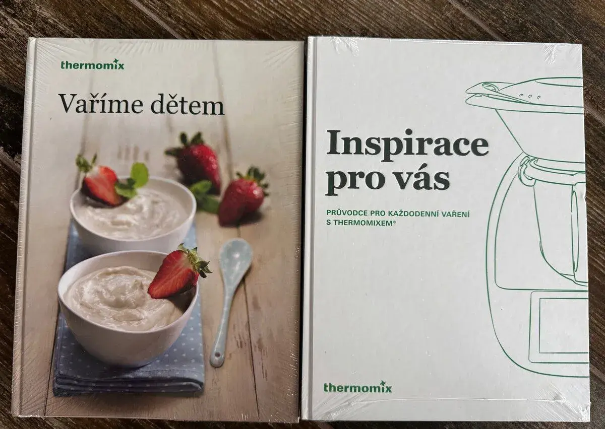 Kuchařka vaříme dětem a Inspirace Thermomix