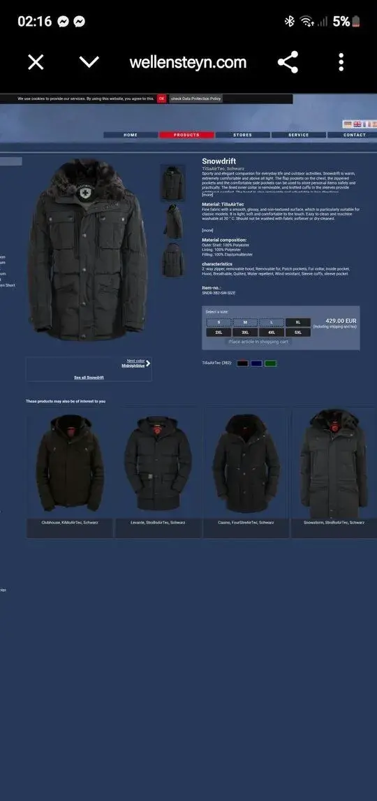 Wellensteyn snowdrift Ríša air tec scharz