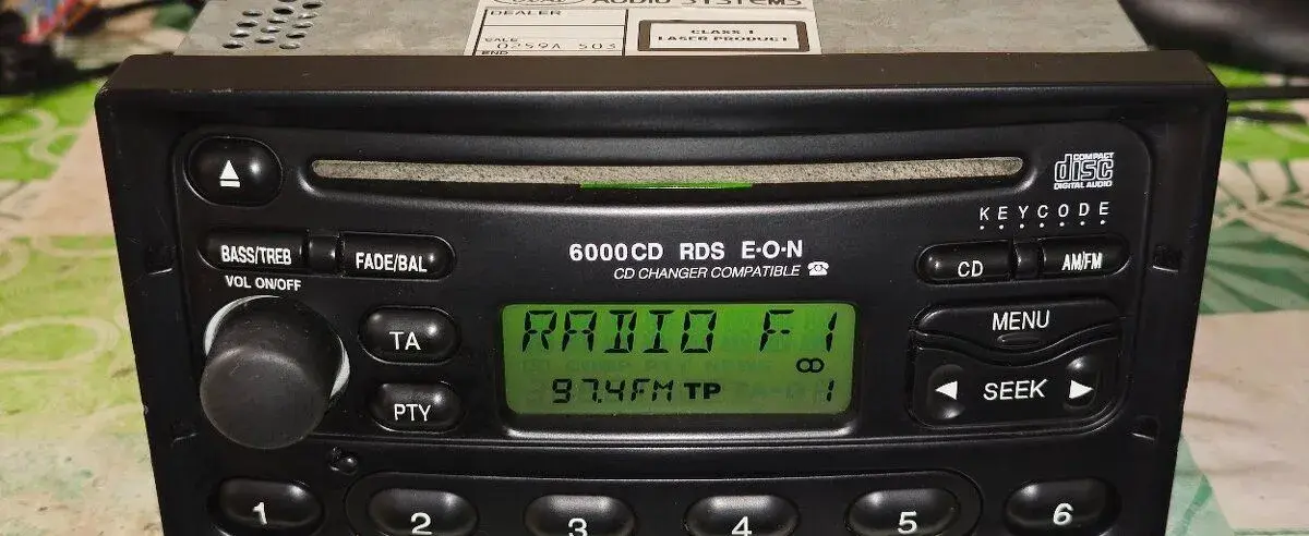 Originální autorádio FORD 6000CD RDS EON