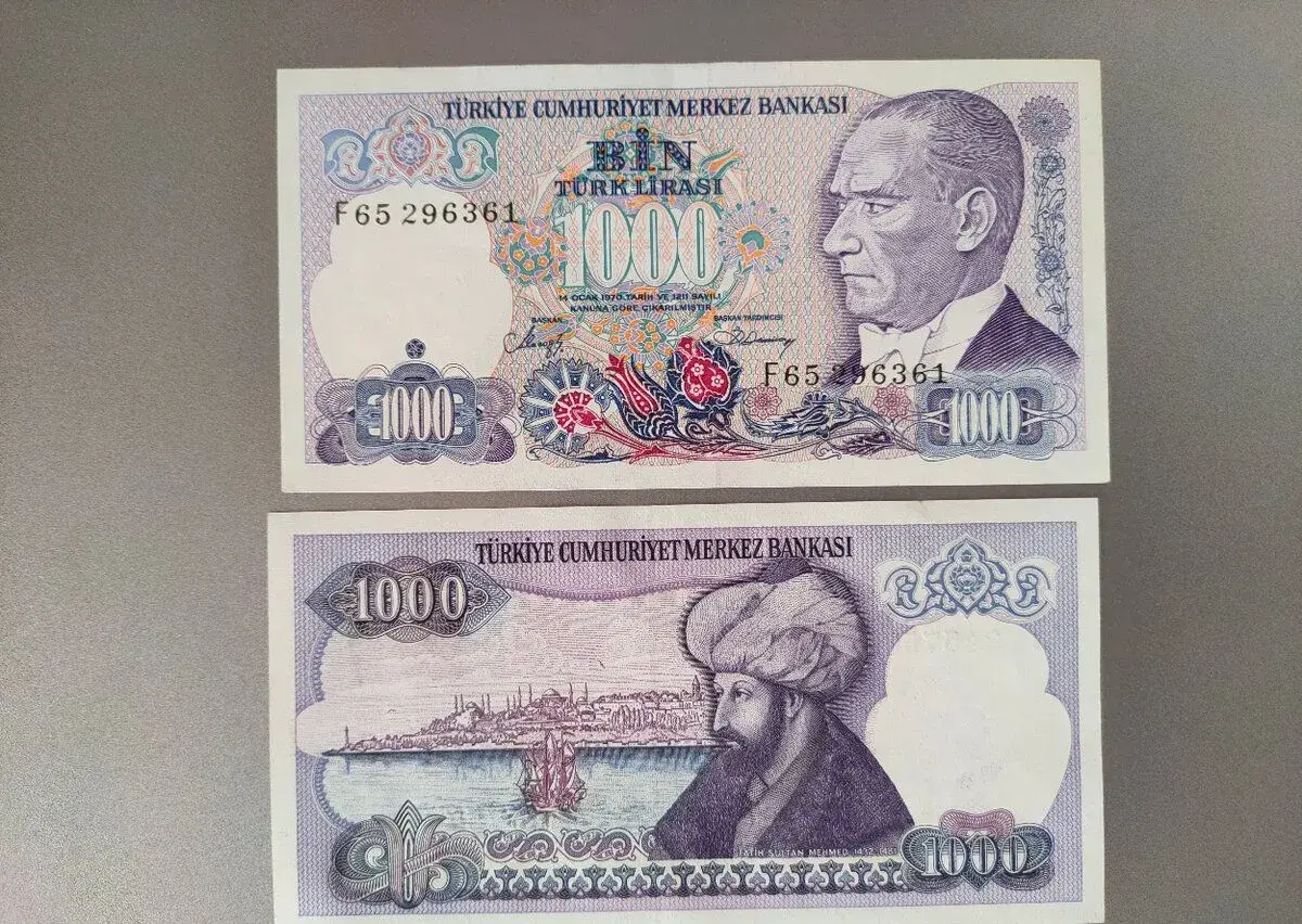 Turecko - 1 000 lir