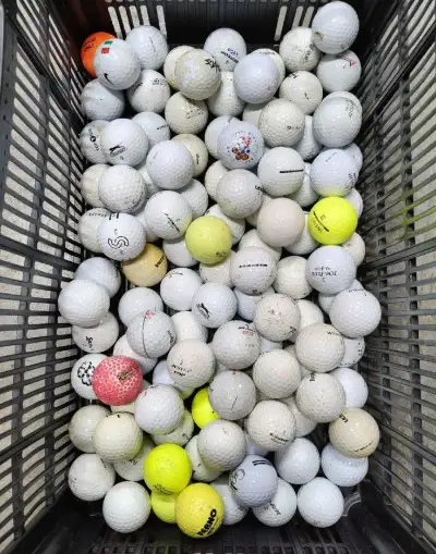Golfové míčky mix stav 6/10