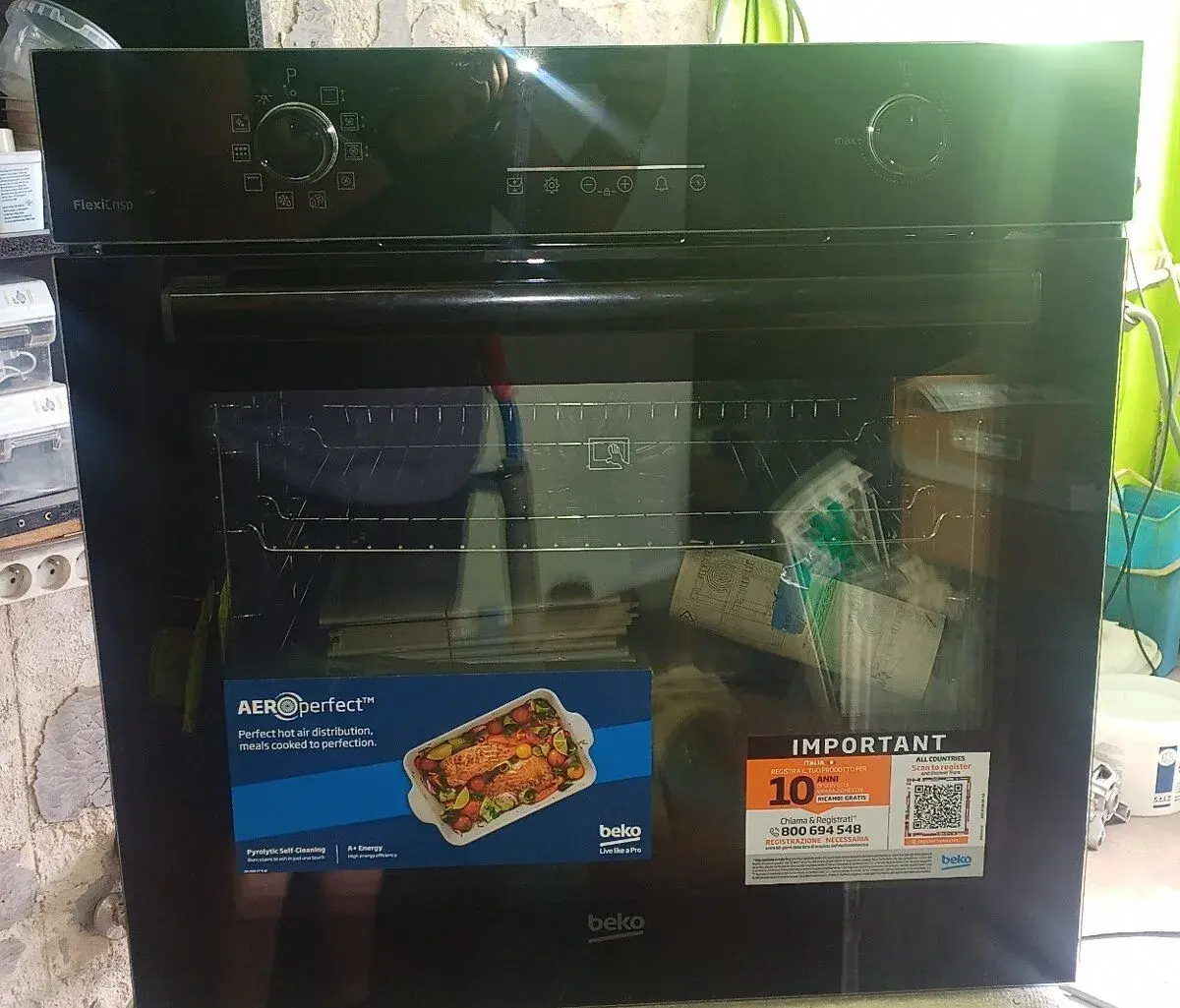 Vestavná trouba Beko BBIM17300BMPSF, A+ class