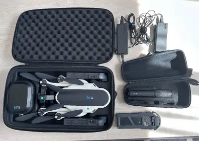 Dron GoPro Karma, Gimbal Karma grip a kamera GoPro hero6