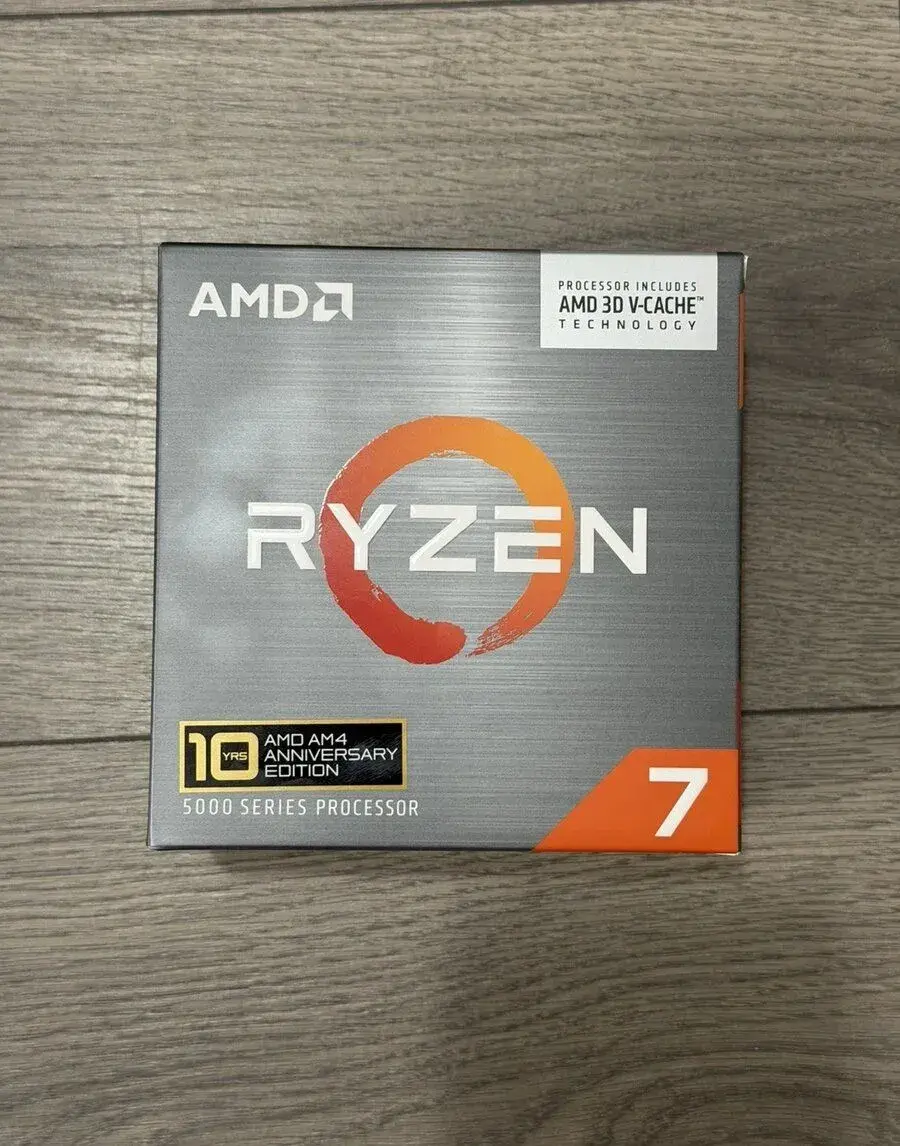 Nový AMD Ryzen 7 5800X3D 10th Anniversary