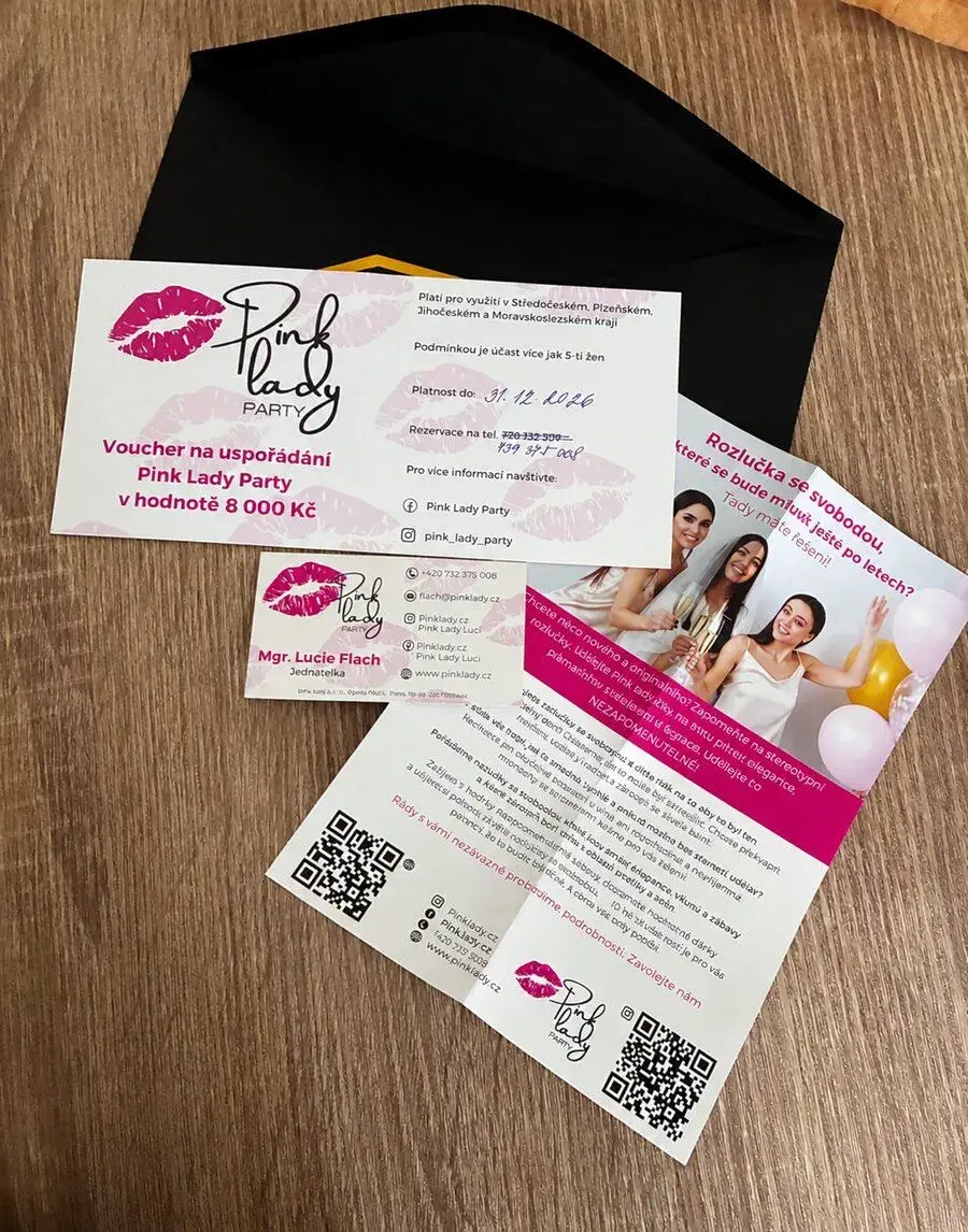 Voucher na party Pink lady