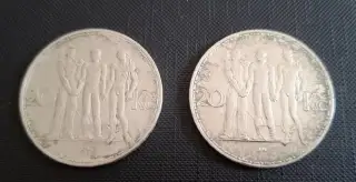 20 korun 1933
