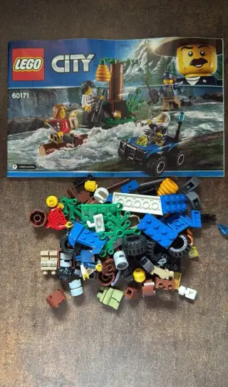 LEGO CITY 60171 HORSKÁ POLICIE BANDITÉ ZLODĚJI