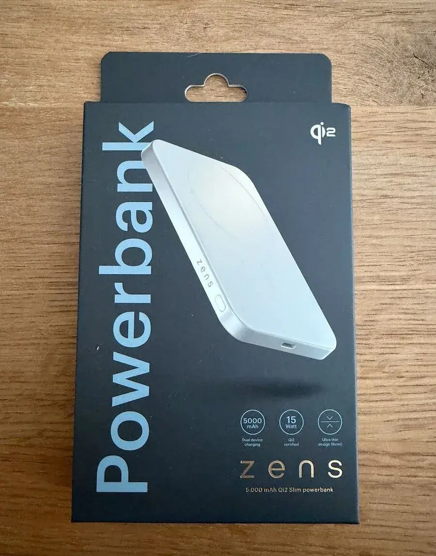 Powerbanka Zens Slim Qi 5000 mAh nová nepoužitá