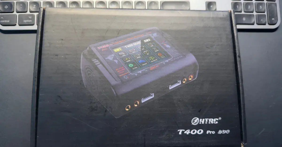 Duální nabíječka HTRC T400 Pro