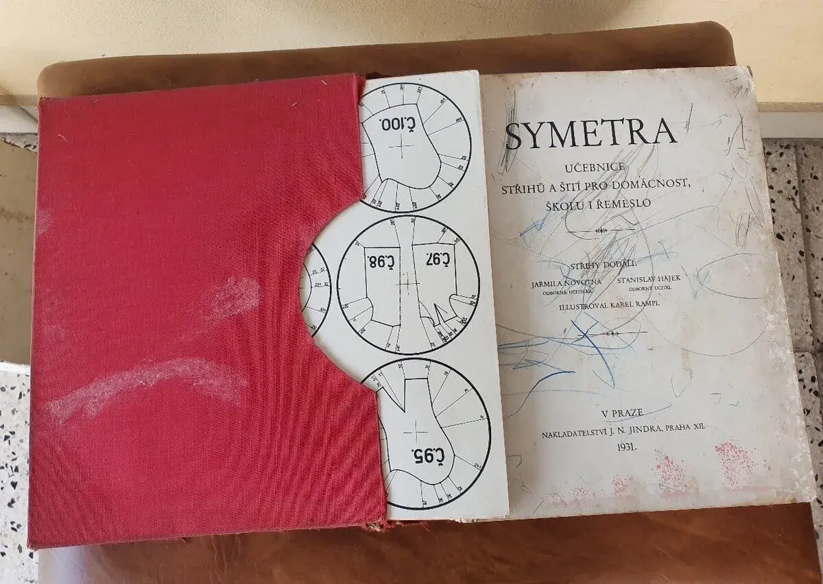 Retro kniha SYMETRA