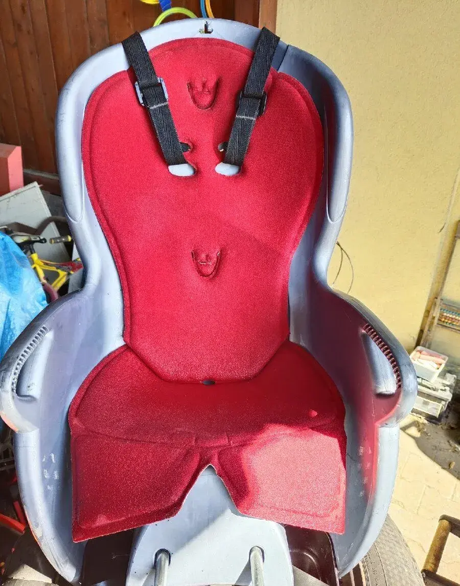 Dětská sedačka na kolo