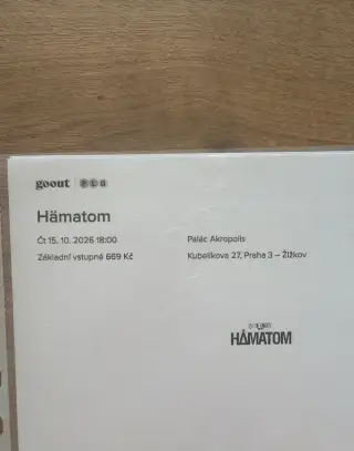 Hämatom 15.10.2026