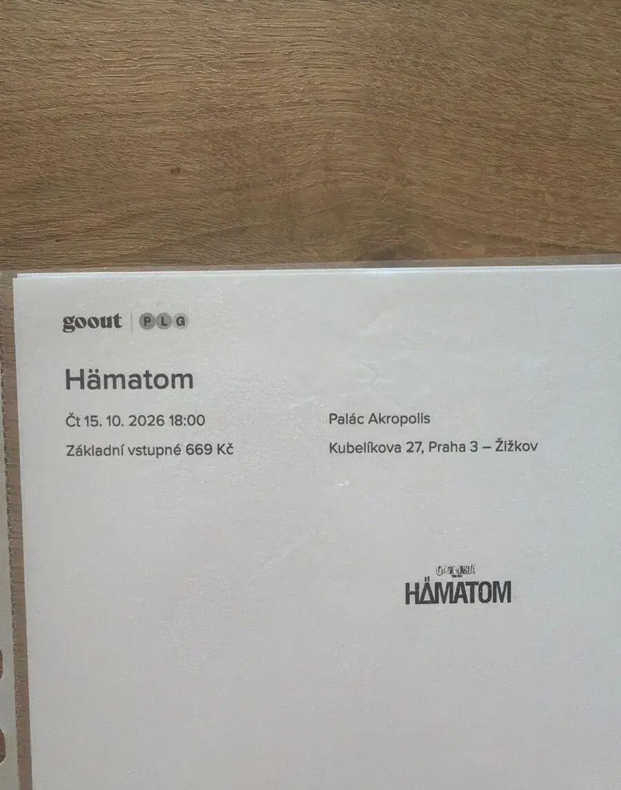 Hämatom 15.10.2026