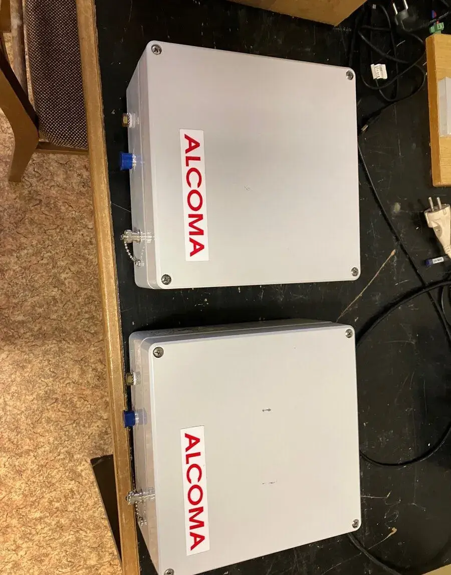 Alcoma funkční skok 155 MBit/s s anténami