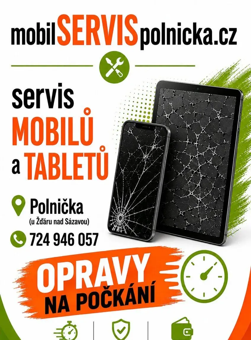 SERVIS MOBILŮ a TABLETŮ