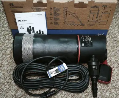 Ponorné čerpadlo Grundfos SB 3-35A + kabel 15 m a plovák (92