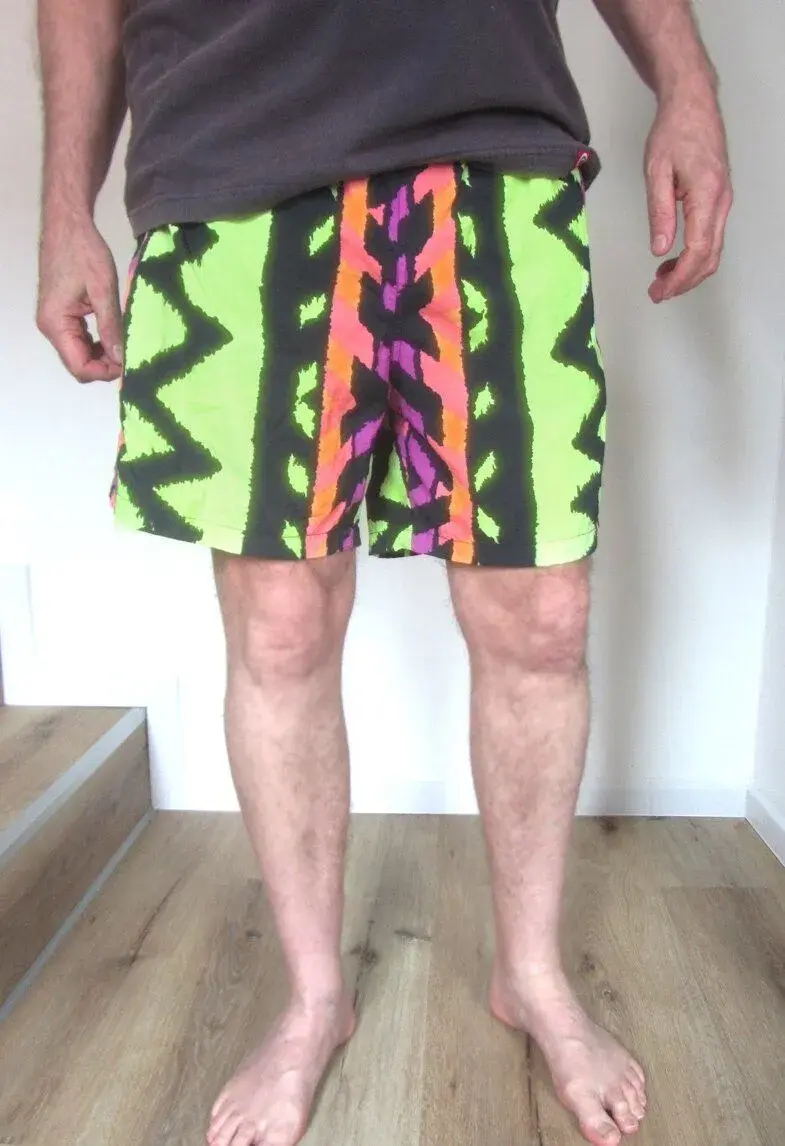 Vintage 80s/90s pánské surf beach shorts kraťasy
