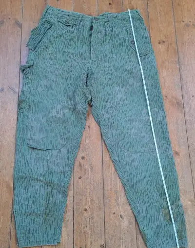 Originàlní maskáčové kalhoty ČSLA vz. 60 - "jehličí", 1983
