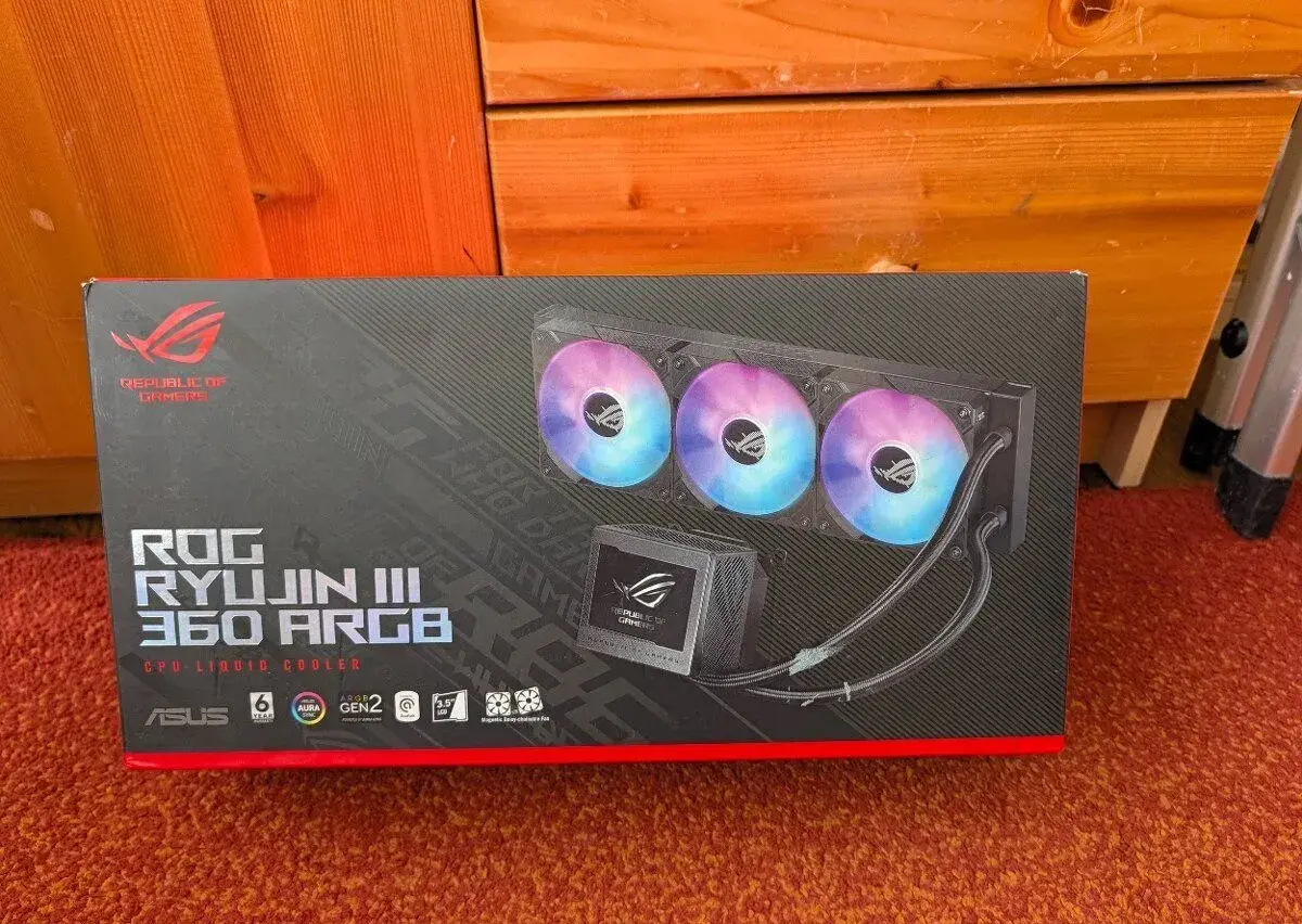 ASUS ROG Ryujin III 360 ARGB - prémiové AIO chlazení