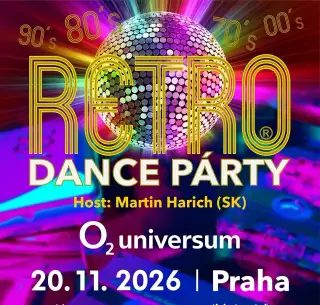 Retro dance párty O2 universum