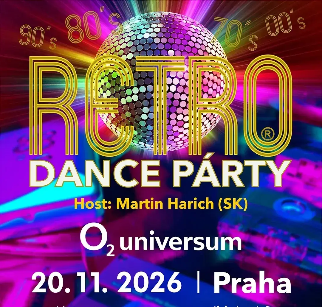 Retro dance párty O2 universum