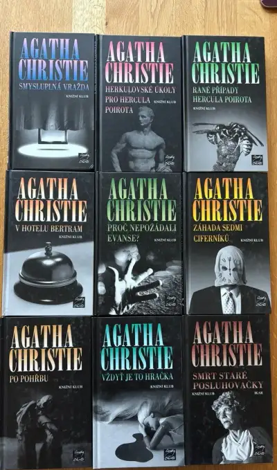 Knihy Agatha Christie 9ks