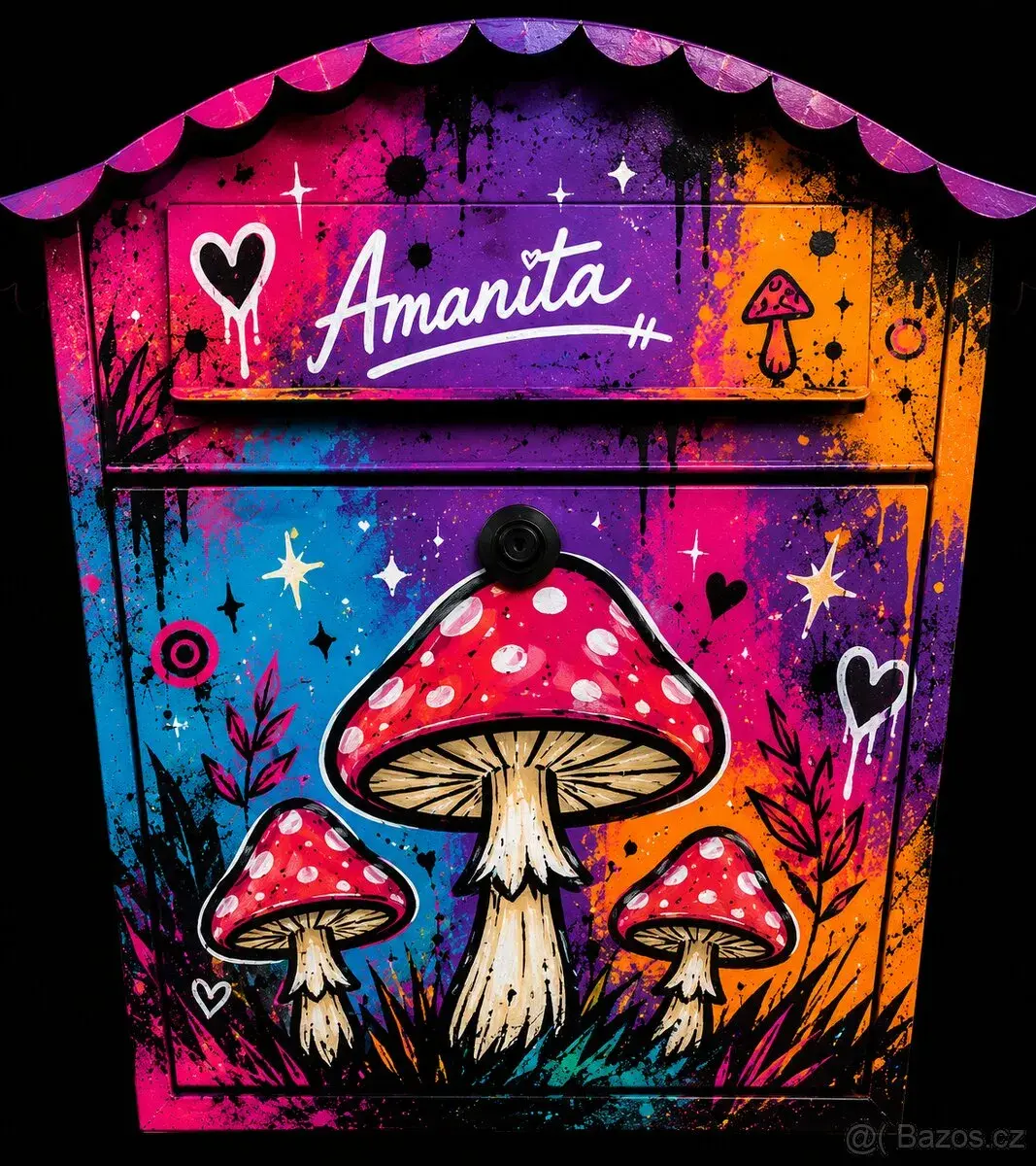 Poštovní schránka Muchomůrka Amanita