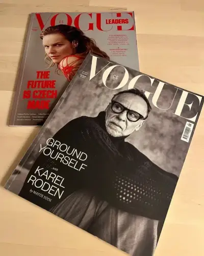 Vogue CZ (77) červen 2025 Karel Roden + Leaders