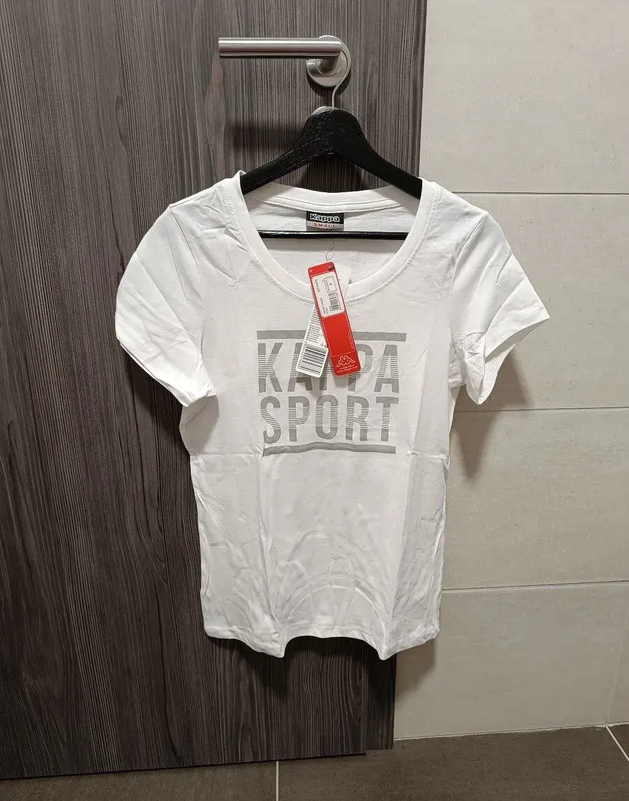 Nové bílé tričko Kappa