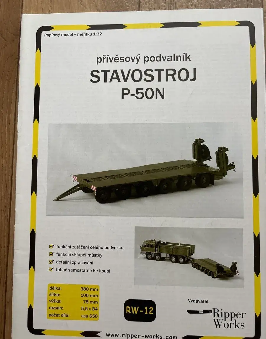 Stavostroj P-50N, 1:32 Ripper Works