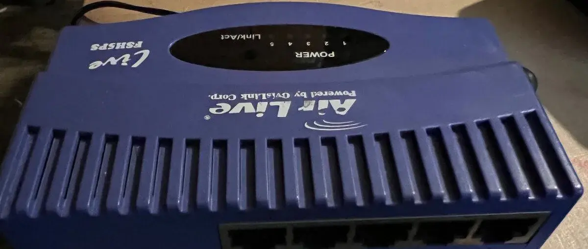 OvisLink AirLive FSH5PS 5port mini compact switch