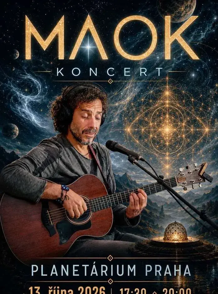 MAOK koncert 13.10. Planetarium Praha ve 20 hodin