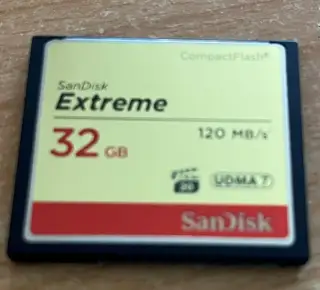 Compact Flash 32GB