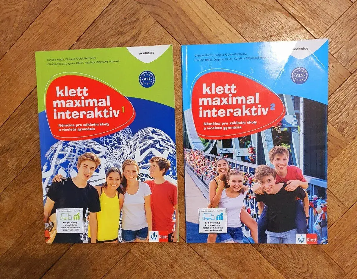 Klett maximal interaktiv 1 a 2 - učebnice němčiny
