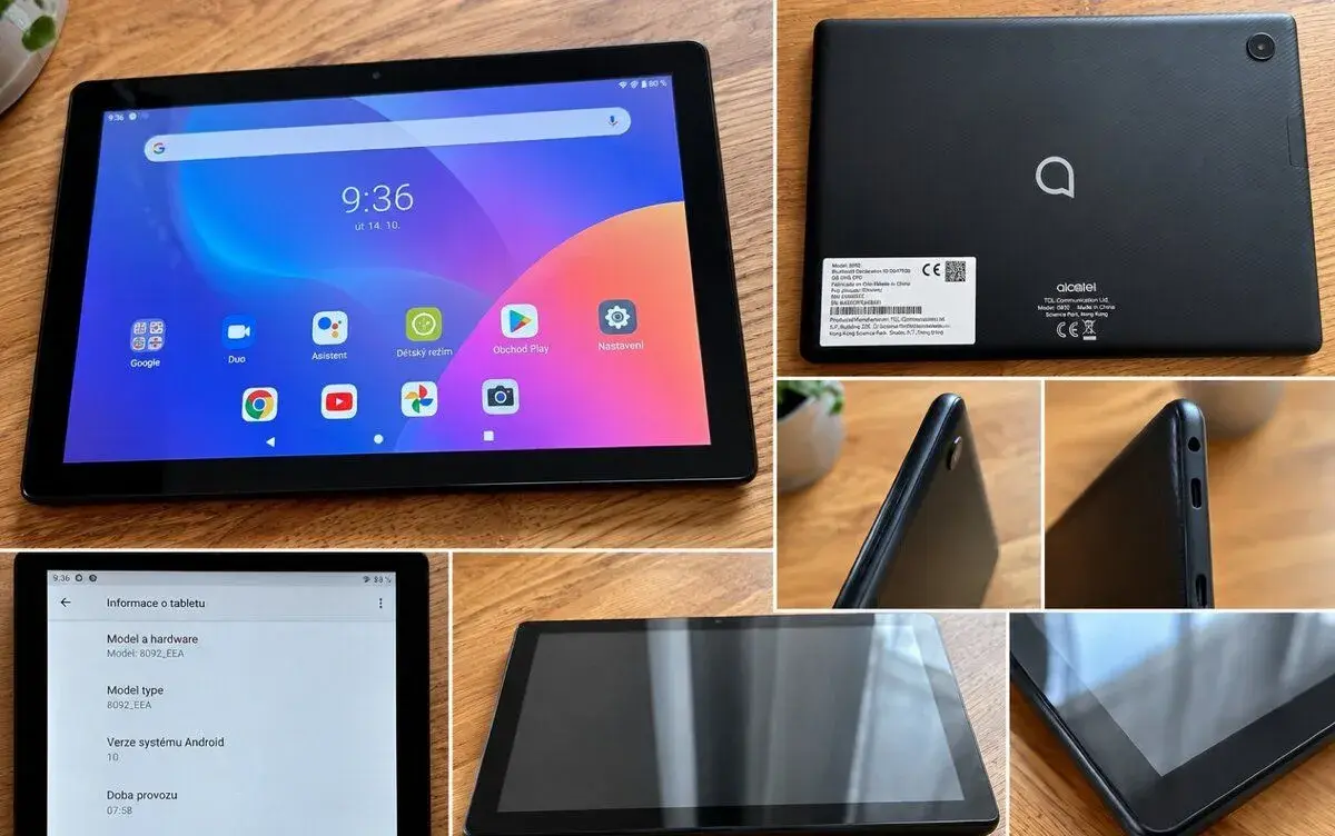 tablet Alcatel 1T 10 SMART – 10”, 32 GB
