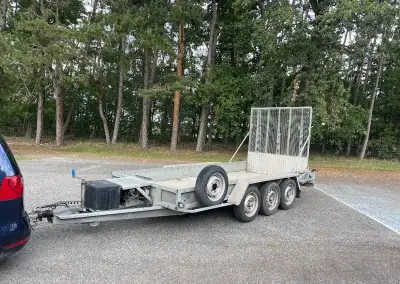 Masivní profi Příves Ifor Williams, 3500 kg, 1,8x4,35m