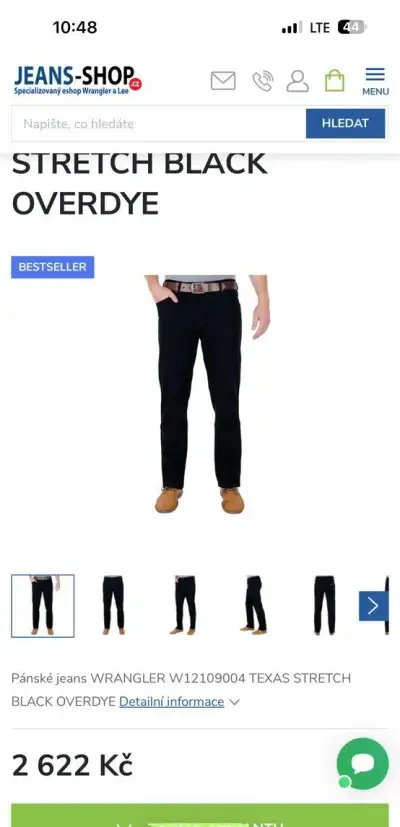 Panské Jeans Wrangler