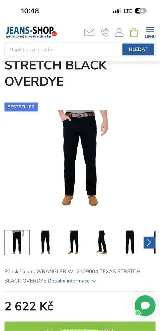 Panské Jeans Wrangler