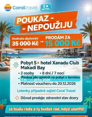 Poukaz - dovolená