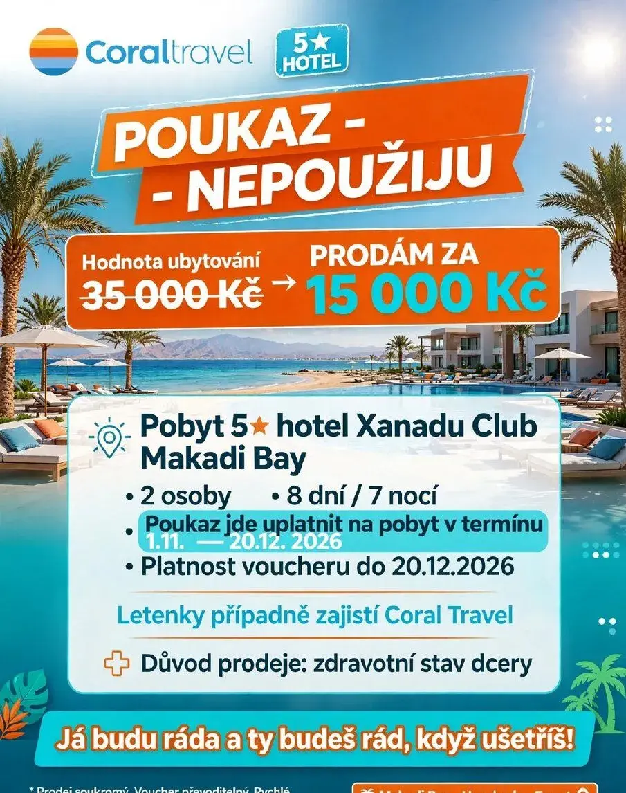 Poukaz - dovolená