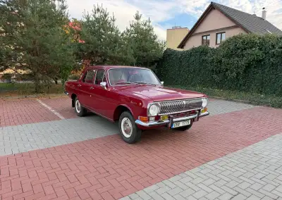 Volha GAZ 24, r. v. 1982 – kompletní renovace v ČR, stav A1