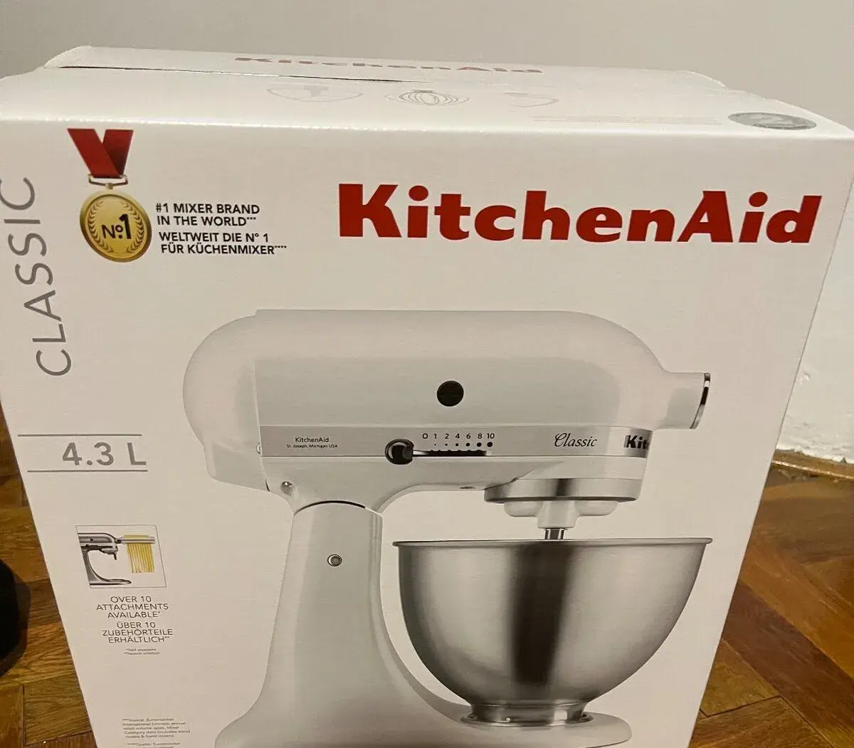 Kitchenaid 5K45SSEFW bílý matný nový nerozbalený