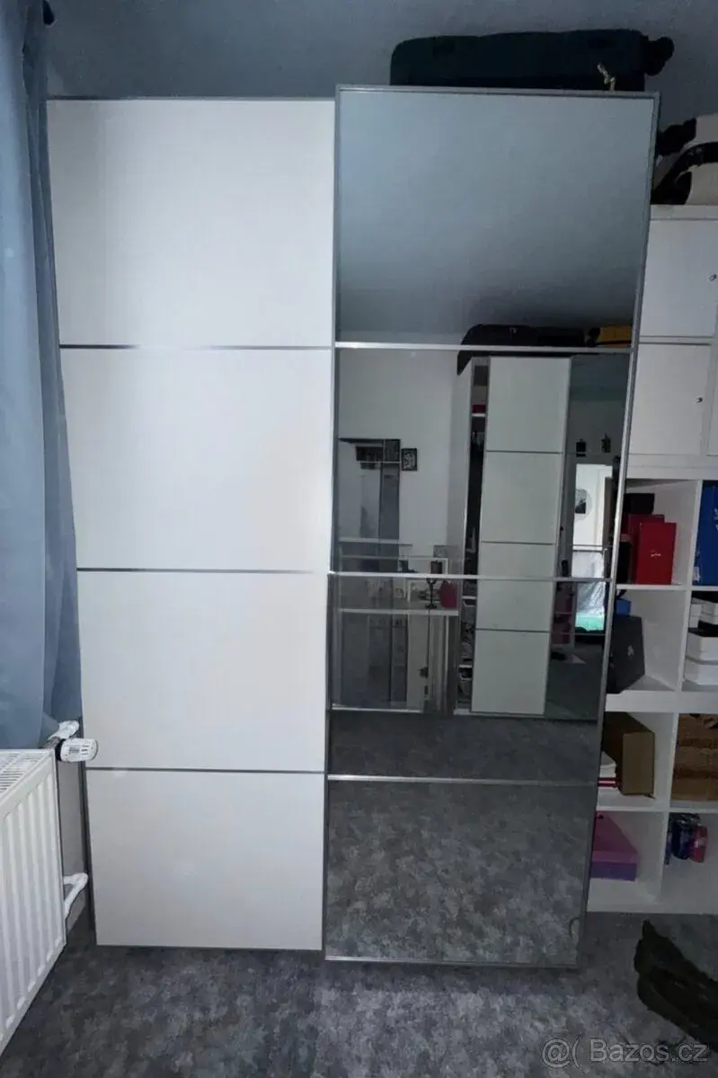 ZDARMA DOPRAVA pěkná velká policová skříň IKEA PAX 150x236cm