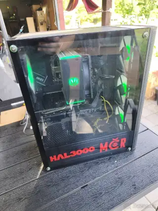 Herní PC + monitor + klávesnice + myš
