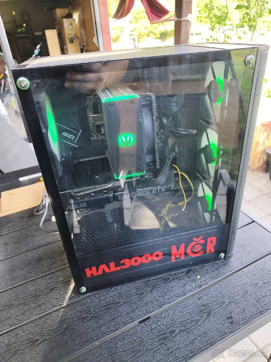 Herní PC + monitor + klávesnice + myš