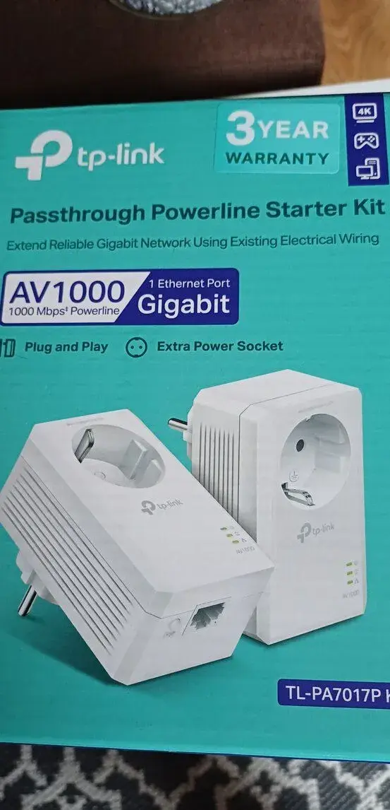 TP-Link TL-PA7017P KIT – powerline adaptéry