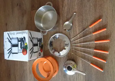 Fondue deseti dílná sada