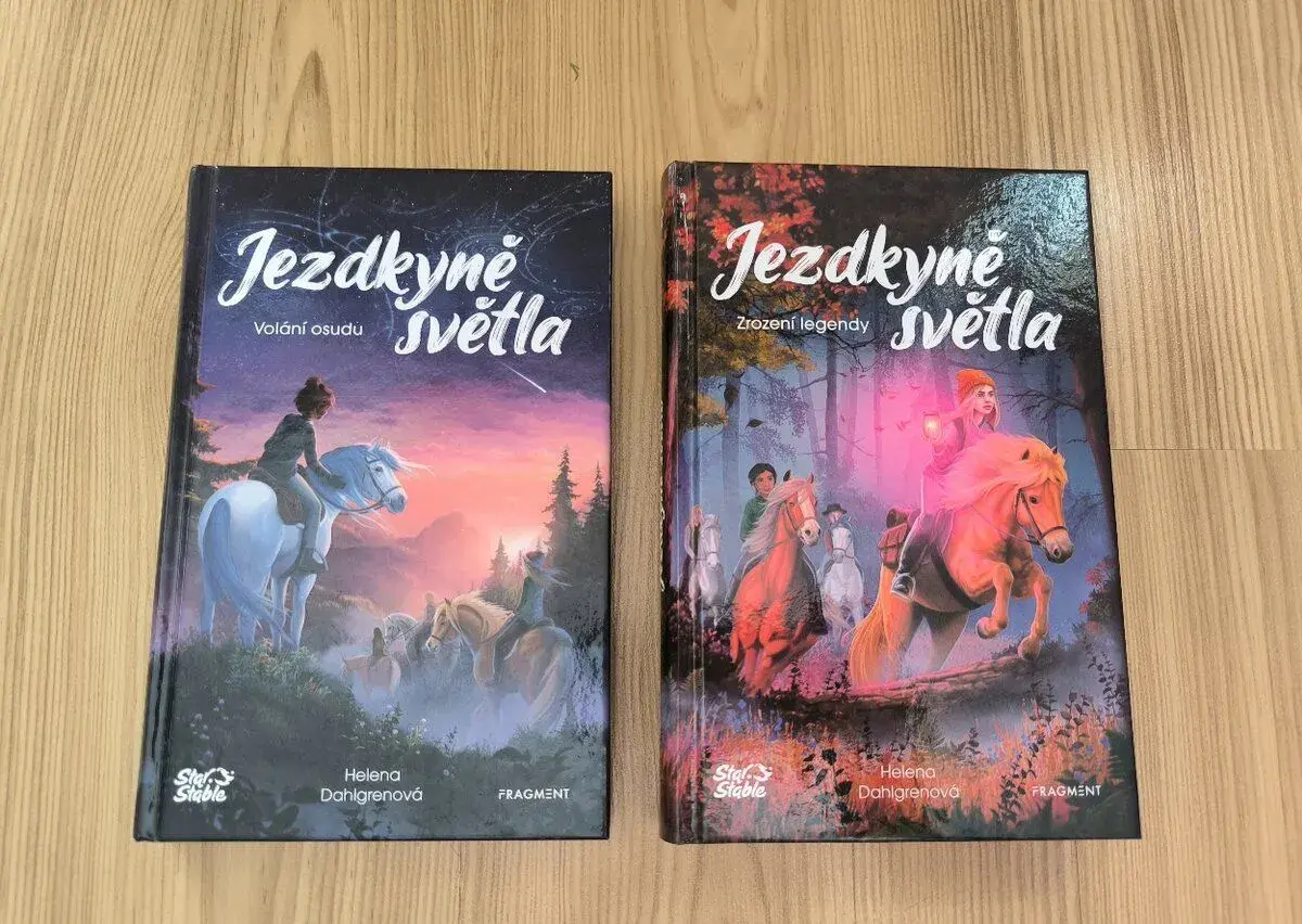 Helena Dahlgrenová - Jezdkyně světla - série