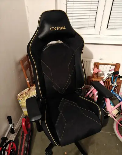 Herní křeslo k PC Trust GXT 721 Ruya Pro Černá